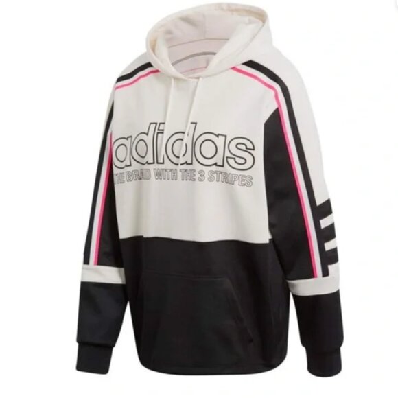 Adidas Originals Women's Racing Hooded Sweatshirt Oversized Hoodie Gorpcore - M - Picture 9 of 13